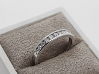 Witgouden ring, 18 karaats - afbeelding 3 van  10