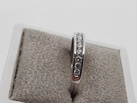 Witgouden ring, 18 karaats - afbeelding 4 van  10