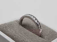 Witgouden ring, 18 karaats - afbeelding 5 van  10