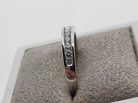 Witgouden ring, 18 karaats - afbeelding 7 van  10