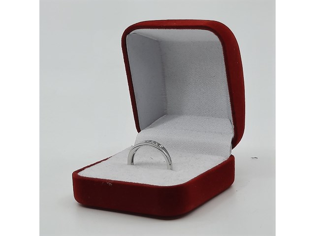 Witgouden ring, 18 karaats - afbeelding 10 van  10