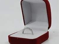 Witgouden ring, 18 karaats - afbeelding 10 van  10