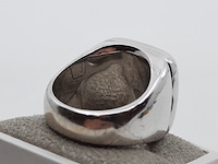 Witgouden ring, 18 karaats - afbeelding 3 van  18