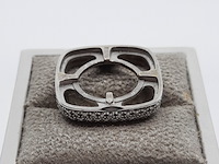 Witgouden ring, 18 karaats - afbeelding 4 van  18