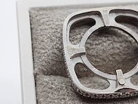 Witgouden ring, 18 karaats - afbeelding 5 van  18
