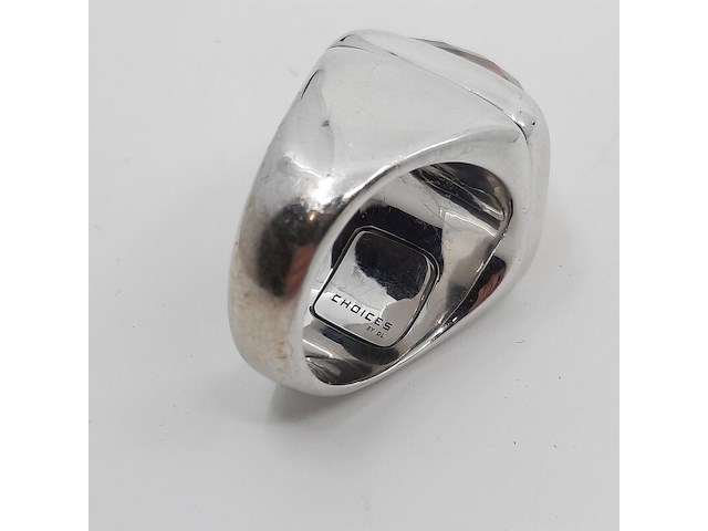 Witgouden ring, 18 karaats - afbeelding 10 van  18