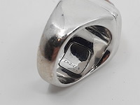 Witgouden ring, 18 karaats - afbeelding 10 van  18