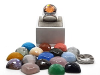 Witgouden ring, 18 karaats - afbeelding 1 van  18