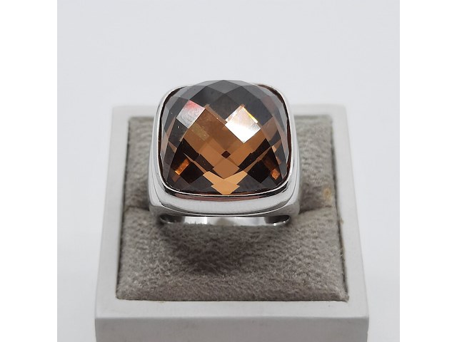 Witgouden ring, 18 karaats - afbeelding 12 van  18