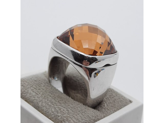 Witgouden ring, 18 karaats - afbeelding 14 van  18