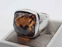 Witgouden ring, 18 karaats - afbeelding 17 van  18