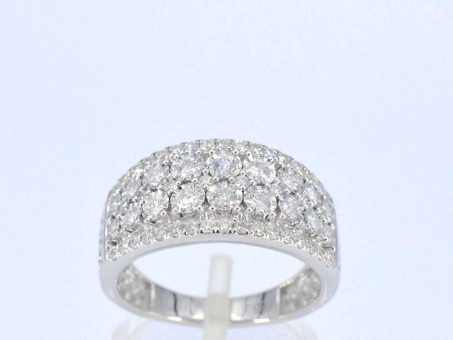 Witgouden ring briljant 1.00 ct - afbeelding 1 van  10