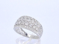 Witgouden ring briljant 1.00 ct - afbeelding 5 van  10