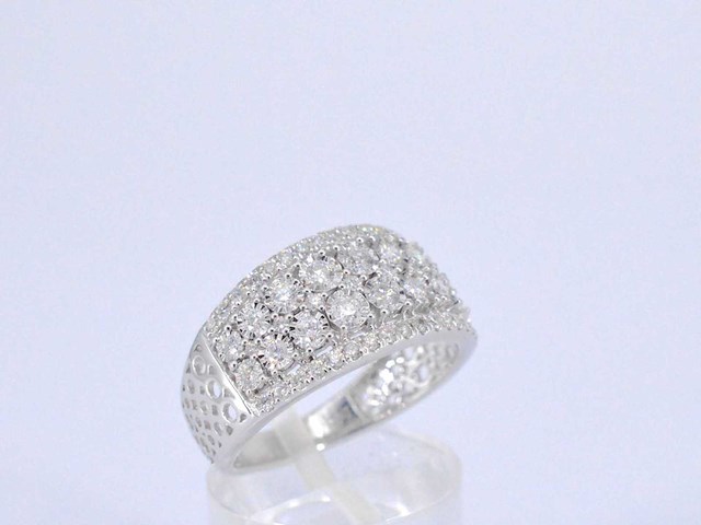 Witgouden ring briljant 1.00 ct - afbeelding 6 van  10