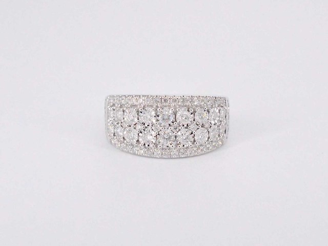 Witgouden ring briljant 1.00 ct - afbeelding 7 van  10