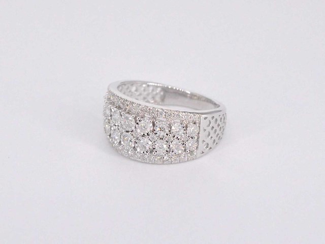 Witgouden ring briljant 1.00 ct - afbeelding 9 van  10