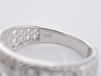 Witgouden ring briljant 1.00 ct - afbeelding 10 van  10