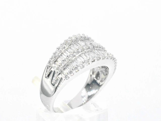 Witgouden ring briljant 1.50 ct - afbeelding 4 van  11