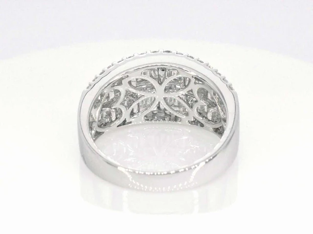 Witgouden ring briljant 1.50 ct - afbeelding 7 van  11