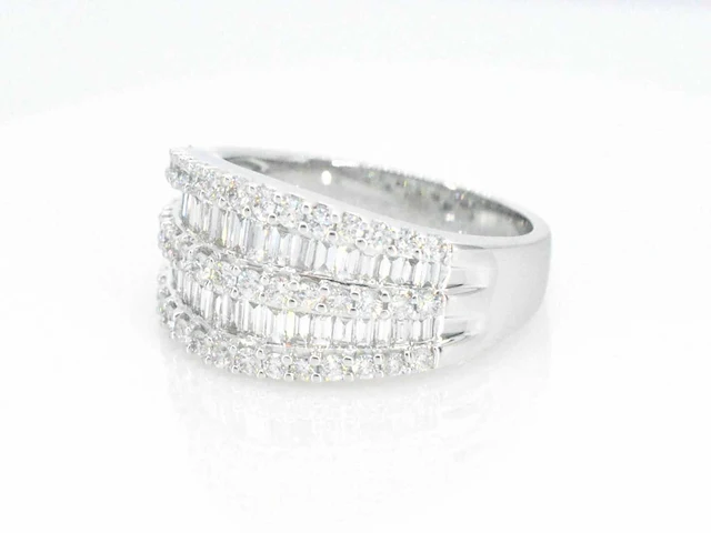 Witgouden ring briljant 1.50 ct - afbeelding 8 van  11