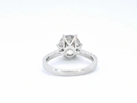 Witgouden ring briljant 3.00 ct - afbeelding 6 van  9