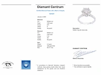 Witgouden ring briljant 3.00 ct - afbeelding 9 van  9