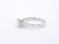 Witgouden ring diamant 1.00 ct - afbeelding 4 van  7