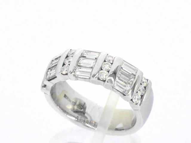 Witgouden ring diamant 1.26 ct - afbeelding 4 van  10