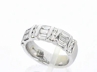 Witgouden ring diamant 1.26 ct - afbeelding 4 van  10