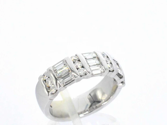 Witgouden ring diamant 1.26 ct - afbeelding 5 van  10