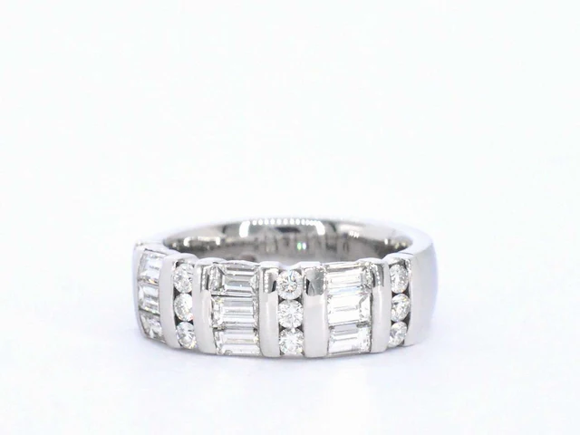 Witgouden ring diamant 1.26 ct - afbeelding 7 van  10