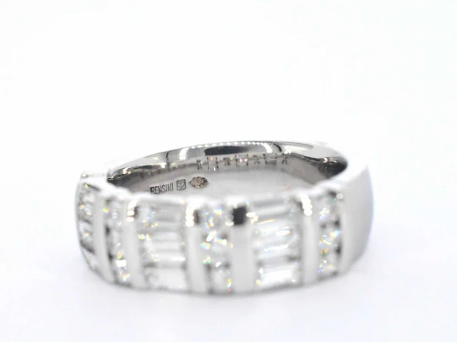 Witgouden ring diamant 1.26 ct - afbeelding 9 van  10