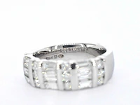 Witgouden ring diamant 1.26 ct - afbeelding 9 van  10