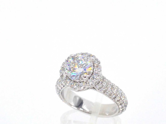 Witgouden ring diamant 2.00 ct - afbeelding 5 van  11