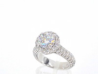 Witgouden ring diamant 2.00 ct - afbeelding 5 van  11
