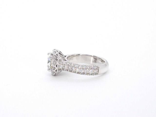 Witgouden ring diamant 2.00 ct - afbeelding 7 van  11