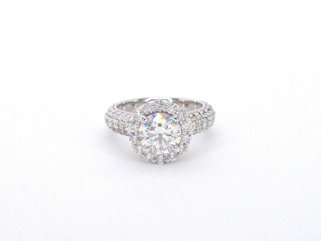 Witgouden ring diamant 2.00 ct - afbeelding 8 van  11
