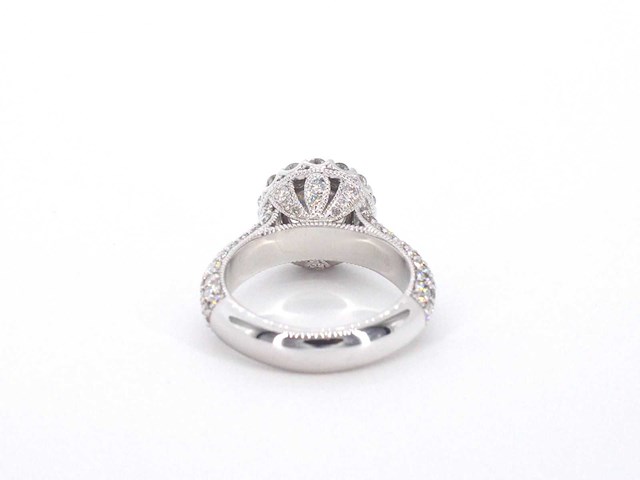 Witgouden ring diamant 2.00 ct - afbeelding 9 van  11