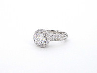 Witgouden ring diamant 2.00 ct - afbeelding 10 van  11