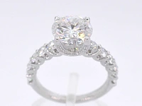 Witgouden ring diamant 3.00 ct