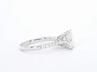 Witgouden ring diamant 3.00 ct - afbeelding 5 van  12