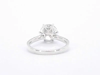 Witgouden ring diamant 3.00 ct - afbeelding 7 van  12