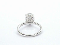 Witgouden ring diamant 3.00 ct - afbeelding 9 van  11
