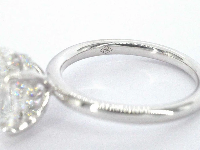 Witgouden ring diamant 3.00 ct - afbeelding 11 van  11
