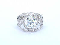 Witgouden ring diamant 5.00 carat - afbeelding 11 van  11