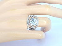 Witgouden ring diamant 5.00 carat - afbeelding 2 van  11