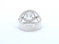 Witgouden ring diamant 5.00 carat - afbeelding 7 van  11