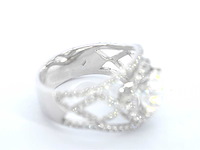 Witgouden ring diamant 5.00 carat - afbeelding 8 van  11