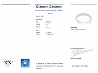 Witgouden ring diamant - afbeelding 3 van  10