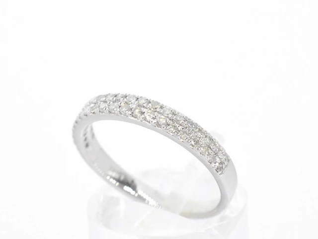 Witgouden ring diamant - afbeelding 4 van  10